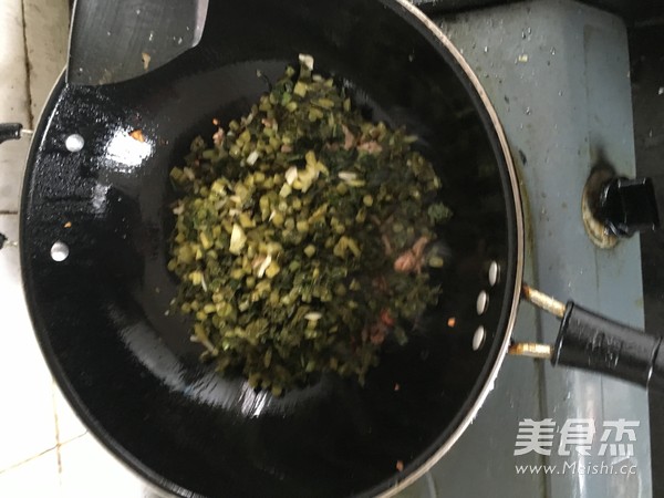 肉末酸菜的做法