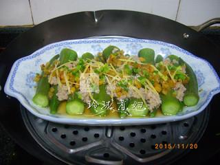 肉沫蒸<a href=/shicai/shucai/QiuKui/index.html target=_blank><u>秋葵</u></a>