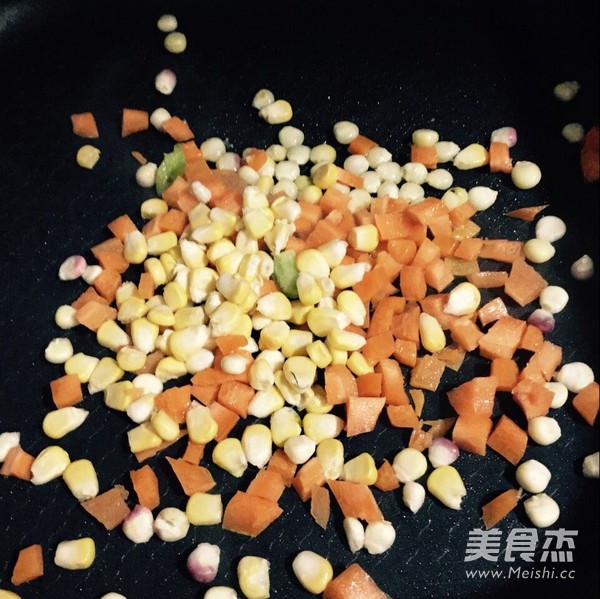 黄金炒饭的做法