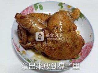 微波炉烤<a href=/shicai/diaoweipin/CongYou/index.html target=_blank><u>葱油</u></a>鸡