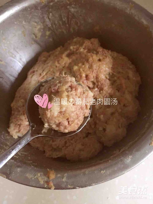 蕃茄老肉圆汤的做法