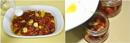 橄榄油浸番茄步骤9-10