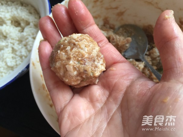 珍珠肉丸子的做法