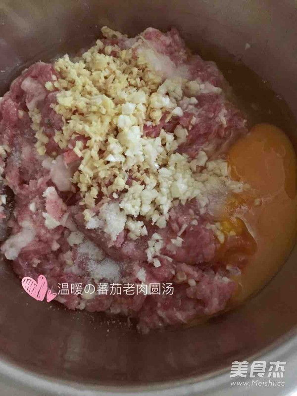 蕃茄老肉圆汤的做法