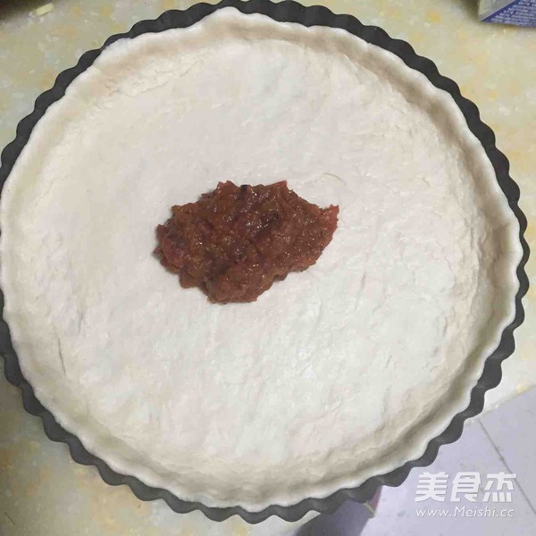 黑椒<a href=/shicai/rouqin/ZhengJi/index.html target=_blank><u>鸡肉</u></a>披萨的做法