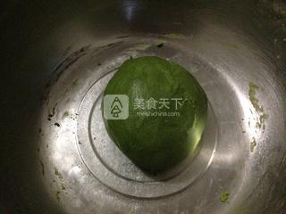 抹茶豆沙蛋黄酥