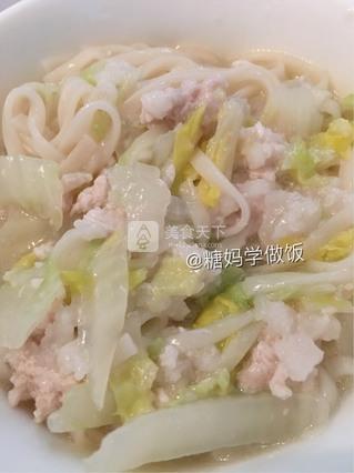 原味清淡肉末<a href=/shicai/shucai/QingCai/index.html target=_blank><u>青菜</u></a>面