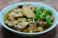 清蒸<a href=/shicai/rouqin/ZhengJi/index.html target=_blank><u>鸡肉</u></a>