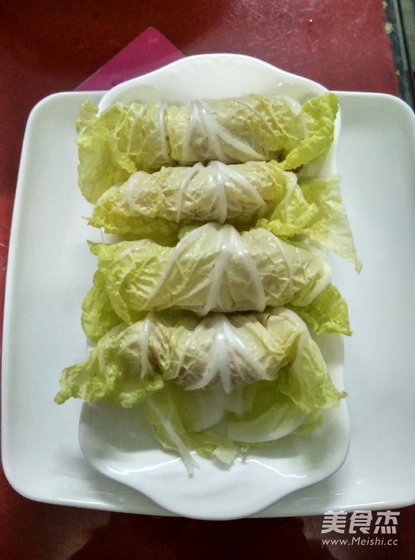 菜叶蒸饺子的做法