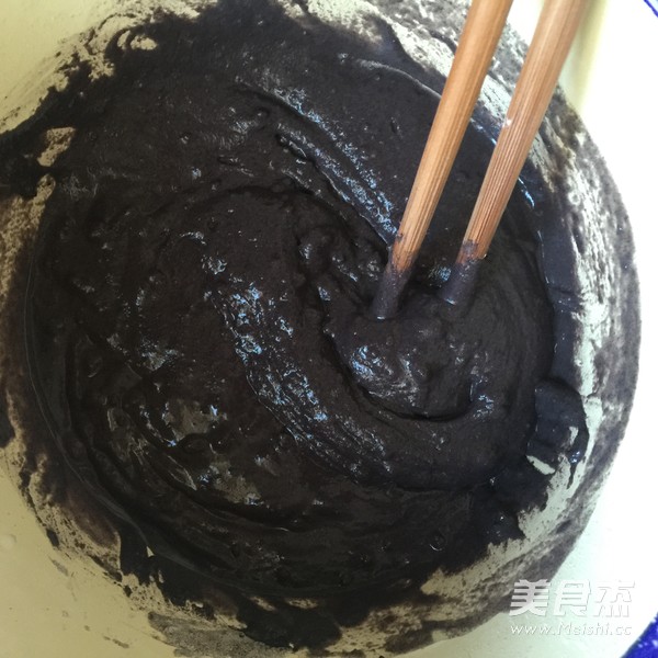 煤球蛋糕的做法