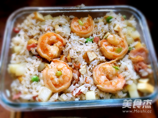 升级版炒饭  海鲜焗饭的做法