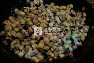 肉末茄丁手擀面