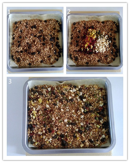 自制格兰诺拉麦片的做法步骤4