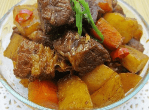 土豆炖牛肉的家常做法