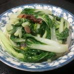 腊肉炒白菜