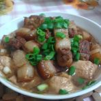 红烧肉炆豆腐的做法