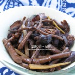 茶树菇烧肉的做法