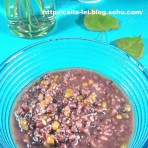 黑米薏仁绿豆粥的做法