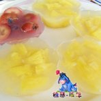菠萝山楂水晶果冻的做法