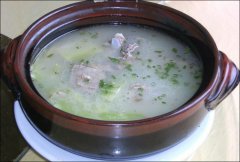 养生冬瓜排骨汤的做法最正确的做法