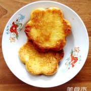 香煎牛奶玉米饼的做法