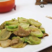 耳菜炒肉的做法