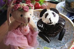 熊猫巧克力纸杯蛋糕的家常做法
