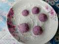 紫薯红豆圆的做法