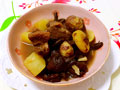 红松菇板栗炖小鸡汤的做法
