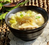大白菜炖豆腐粉条的做法视频