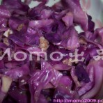 蒜茸拌紫椰菜