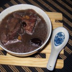 黑豆桂圆羊肉汤的做法