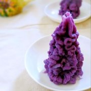#圣诞节#紫薯山药泥的做法