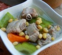苦瓜黄豆排骨汤的做法视频