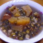 红薯绿豆汤的做法