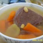 黄豆牛肉汤的做法