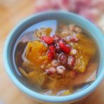 红豆薏米南瓜汤的做法