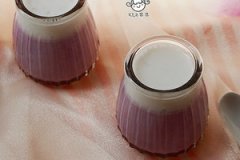 紫薯椰奶西米布丁的做法