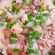 土豆腊肉焗饭的做法