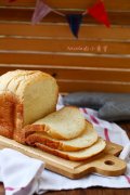 松软原味白面包的做法
