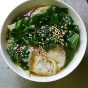 青菜水饺的做法