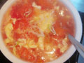 西红柿炒蛋汤的做法