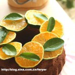 青橘巧克力蛋糕的做法