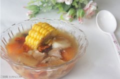 山药玉米廋肉汤做法消夏药膳