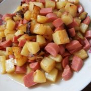 【土豆炒火腿肠】土豆炒火腿肠的做法_土豆炒火腿肠的营养价值